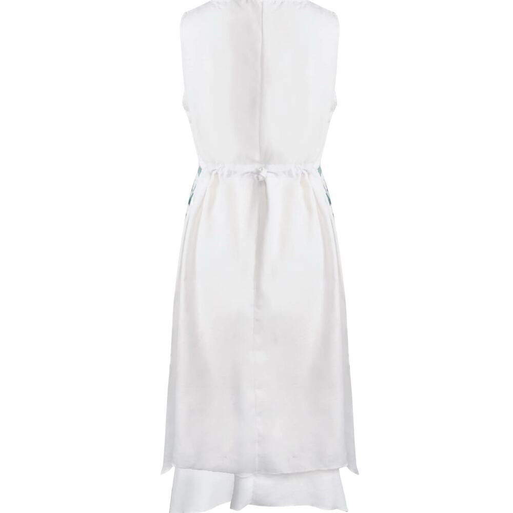 Women's 2 Piece Outfit Floral Sleeveless Loose Maxi with Jacket Formal - Picture 4 of 5